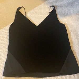 Velvet and mesh JBRAND camisole